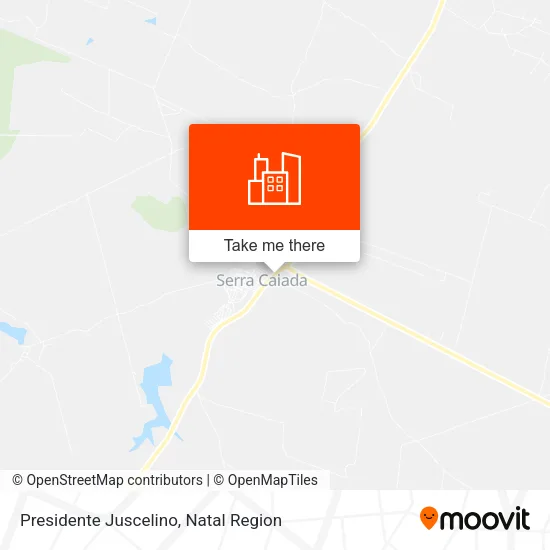 Presidente Juscelino map
