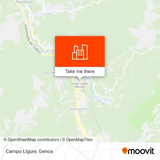 Campo Ligure map