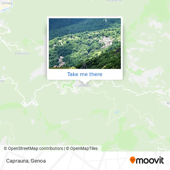 Caprauna map