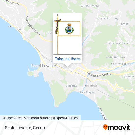 Sestri Levante map