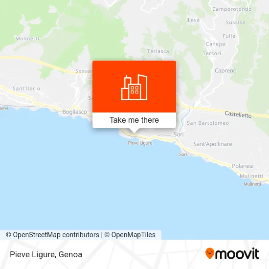 Pieve Ligure map