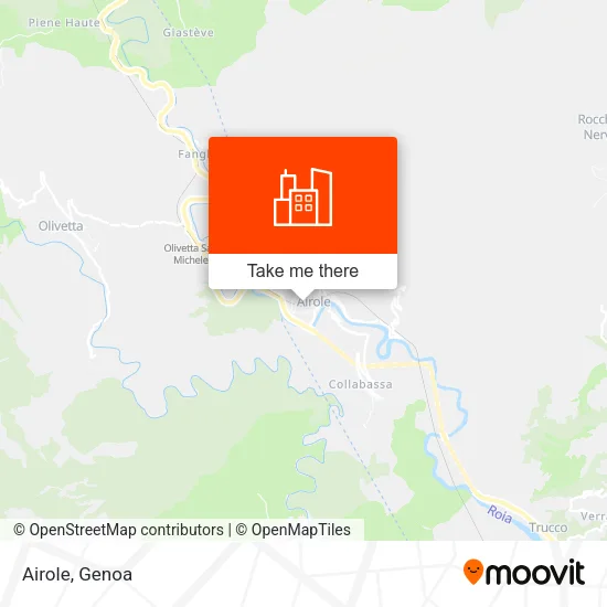 Airole map