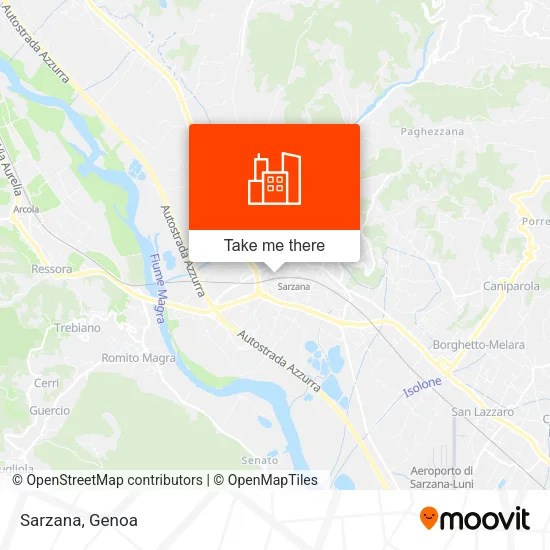 Sarzana map