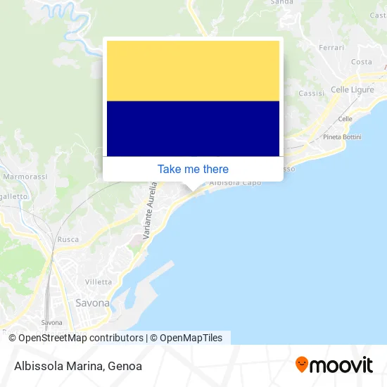 Albissola Marina map