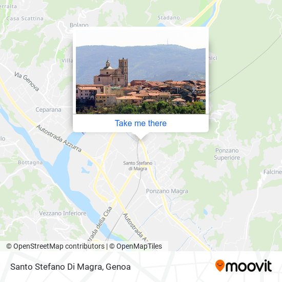 Santo Stefano Di Magra map