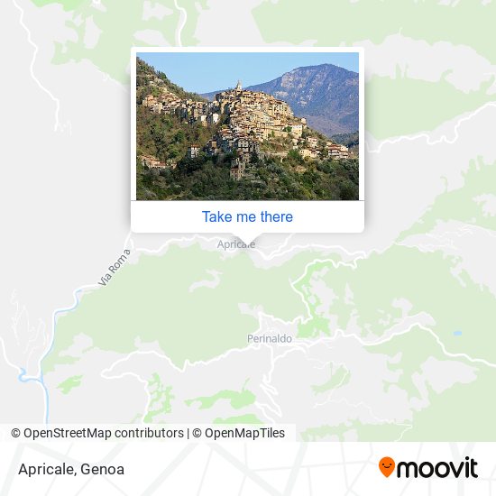 Apricale map