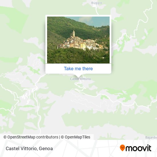 Castel Vittorio map
