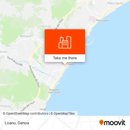 Loano map