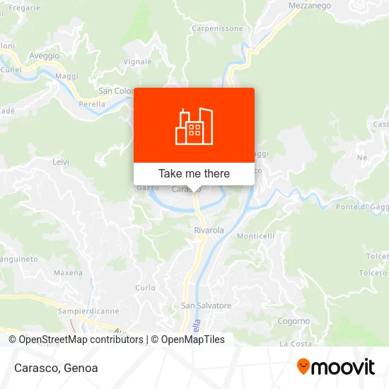 Carasco map