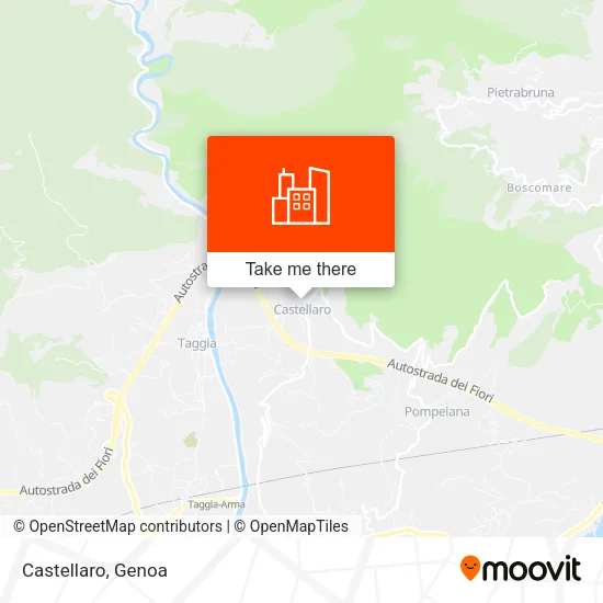 Castellaro map