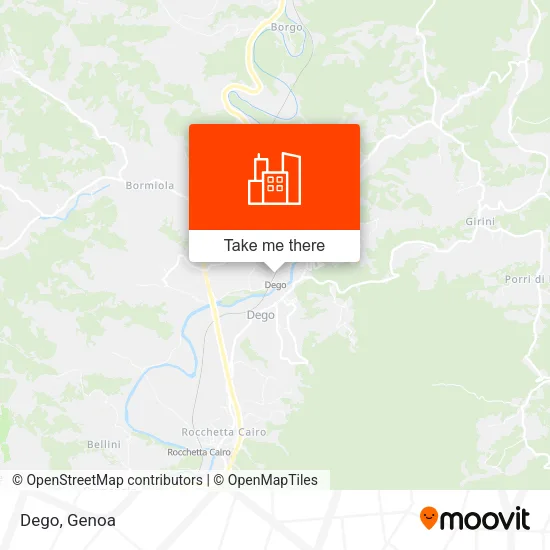 Dego map