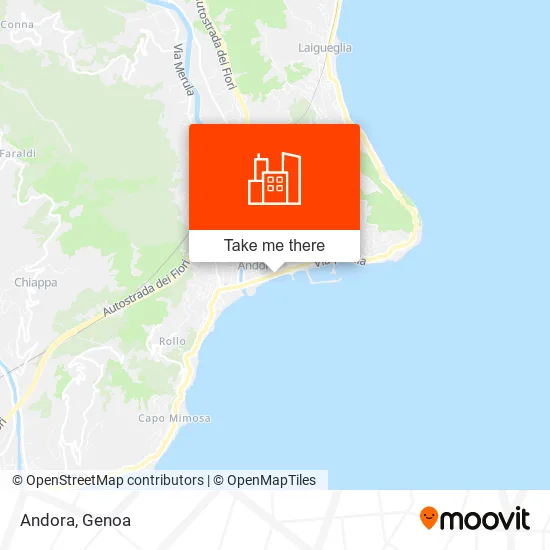 Andora map