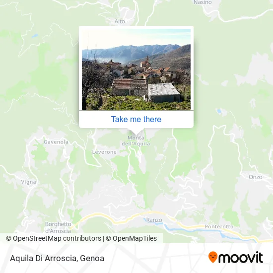 Aquila Di Arroscia map