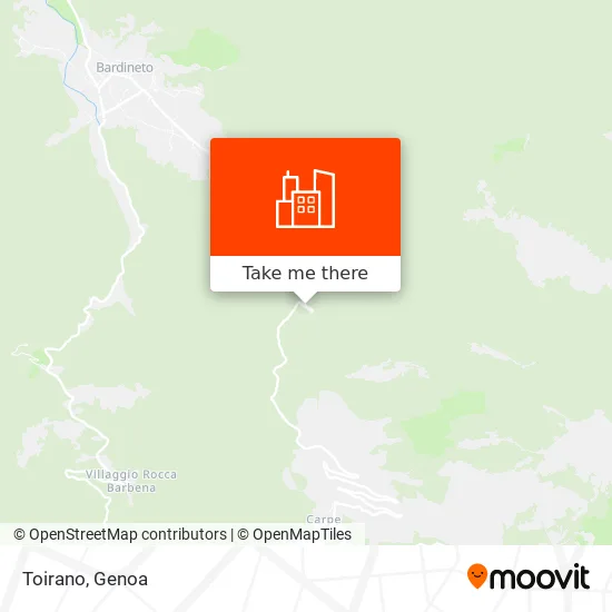 Toirano map
