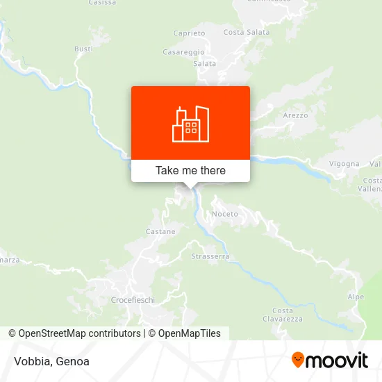 Vobbia map