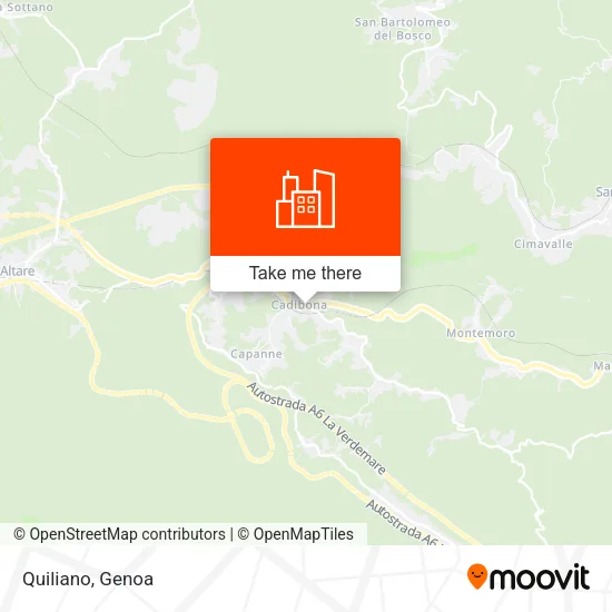 Quiliano map