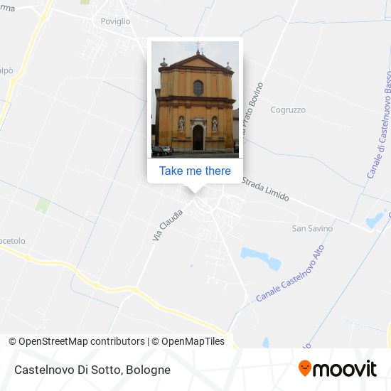 Castelnovo Di Sotto map