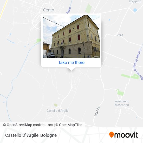 Castello D' Argile map