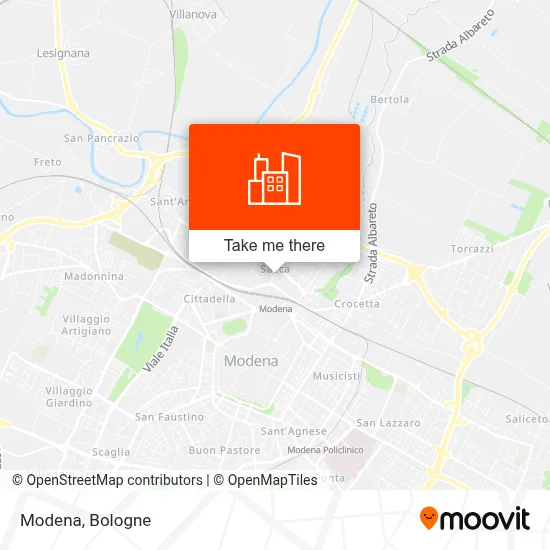 Modena map