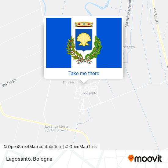 Lagosanto map