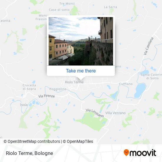 Riolo Terme map