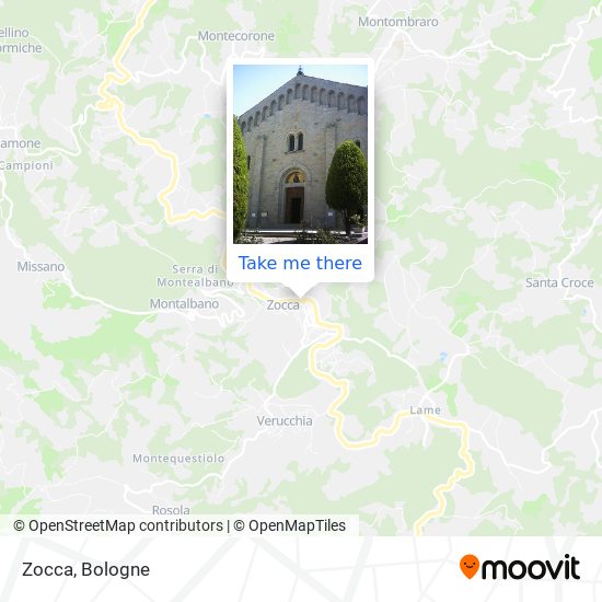 Zocca map