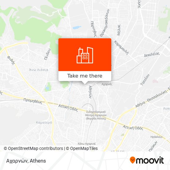 Αχαρνών map