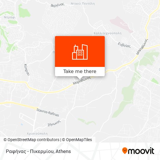 Ραφήνας - Πικερμίου map
