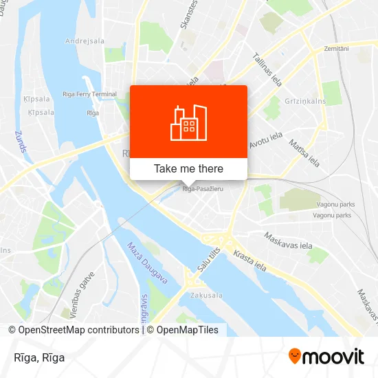 Карта Rīga