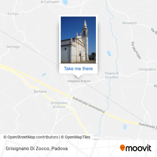 Grisignano Di Zocco map