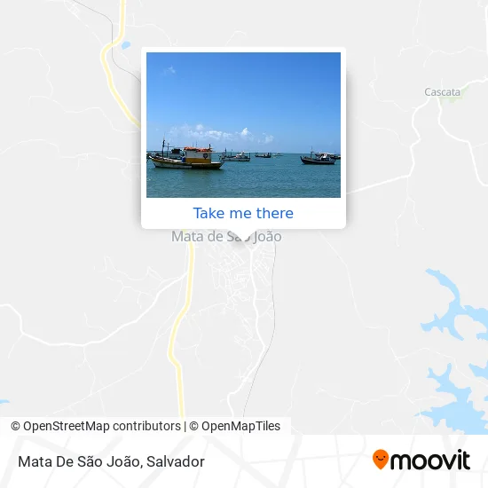 Mata De São João map