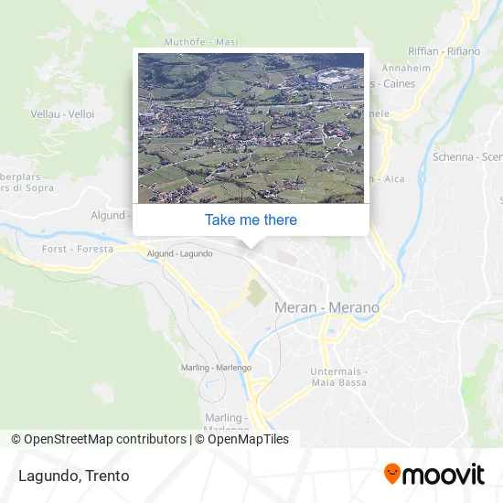Lagundo map