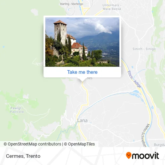 Cermes map