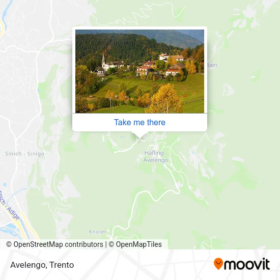 Avelengo map