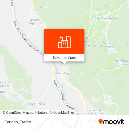 Terlano map