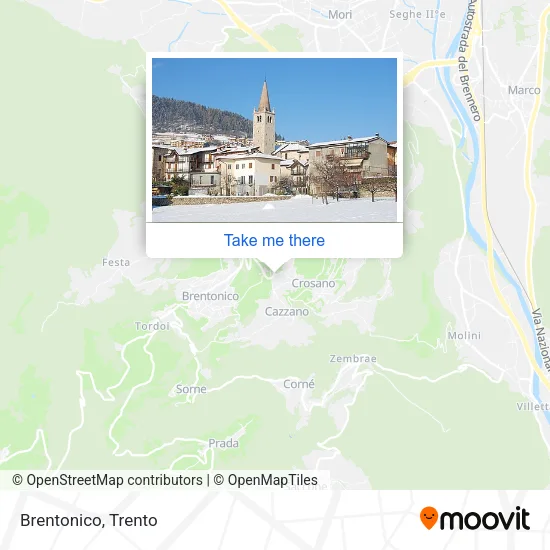 Brentonico map