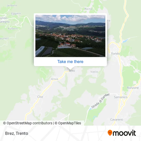 Brez map