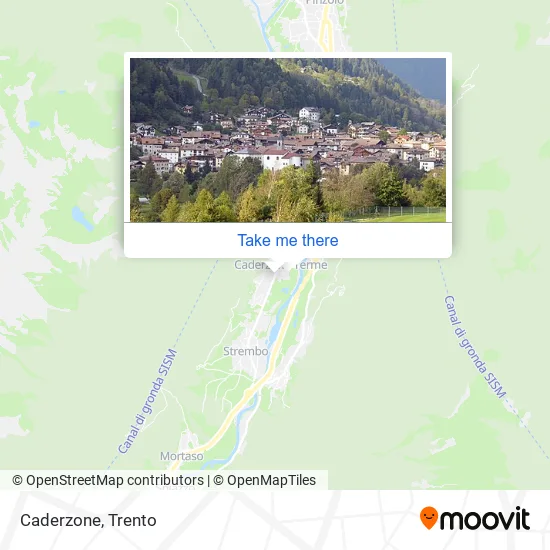 Caderzone map