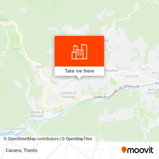 Carano map
