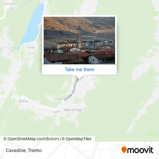 Cavedine map