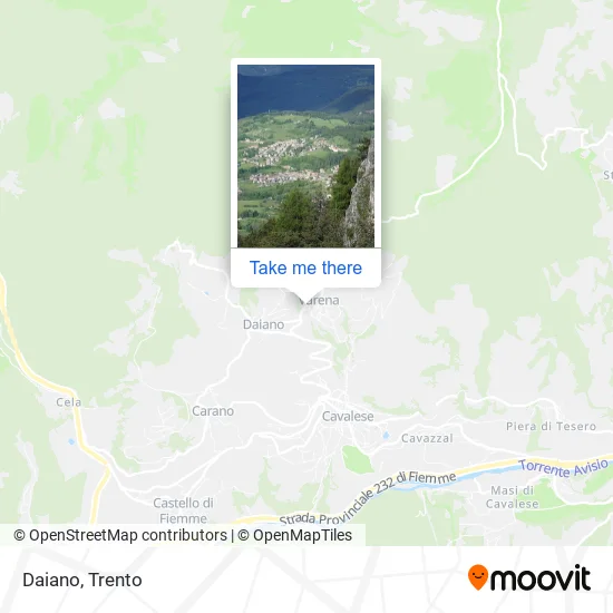 Daiano map