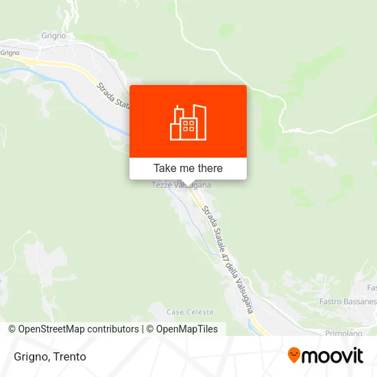 Grigno map