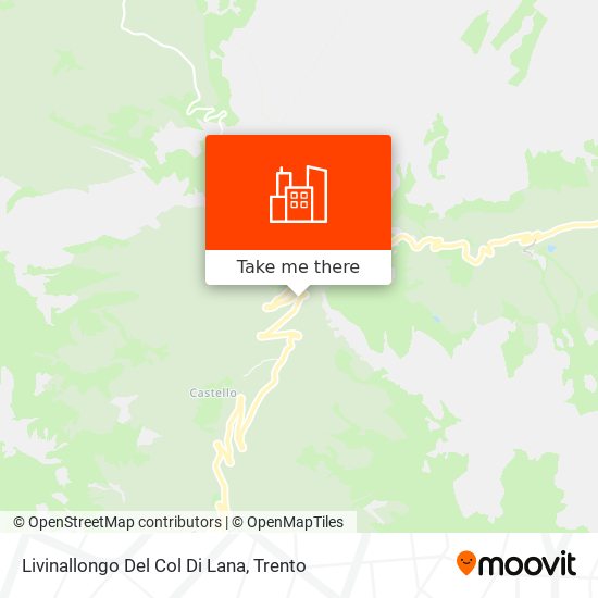 Livinallongo Del Col Di Lana map