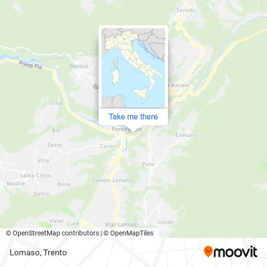 Lomaso map