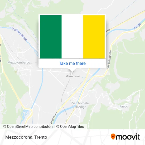 Mezzocorona map