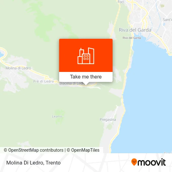 Molina Di Ledro map