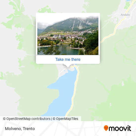 Molveno map