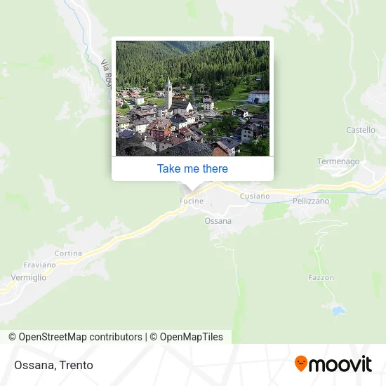 Ossana map