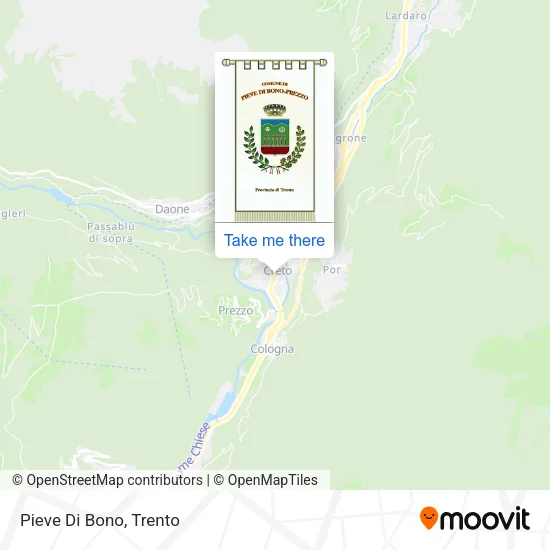 Pieve Di Bono map