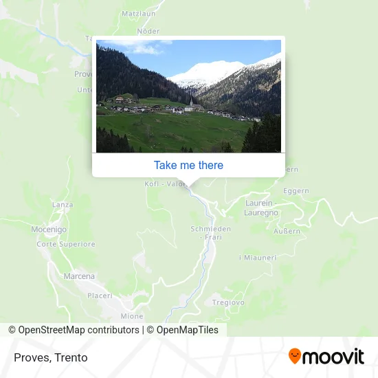 Proves map